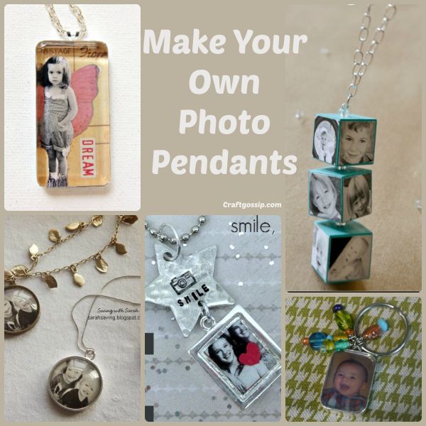 \"make-your-own-pendants-craft-photo-jewelry-necklace\"